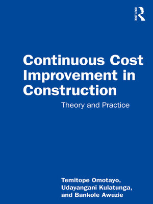cover image of Continuous Cost Improvement in Construction